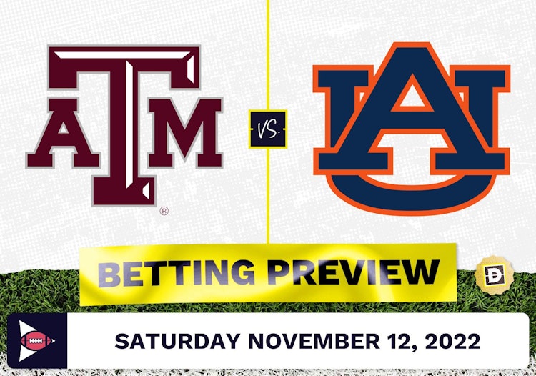 Texas A&M vs. Auburn CFB Prediction and Odds - Nov 12, 2022