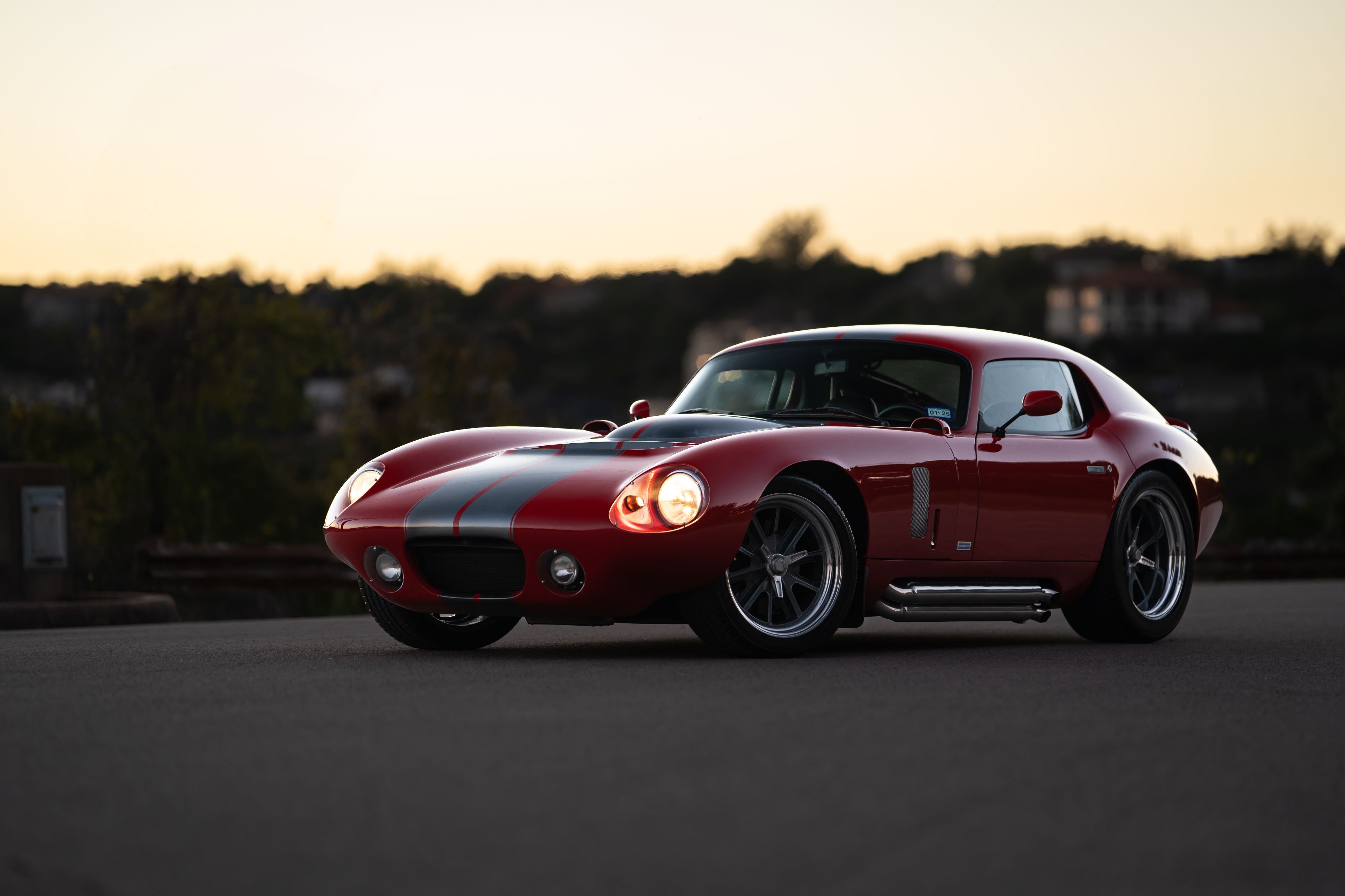 1965 Superformance Shelby Daytona CSX9114 in Monza Red.