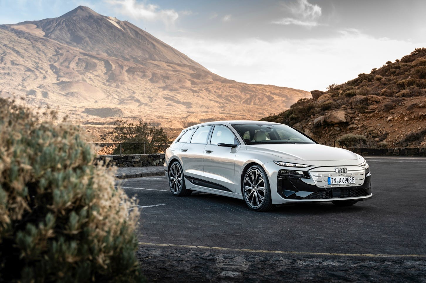 Ein Audi A6 Avant e-tron.