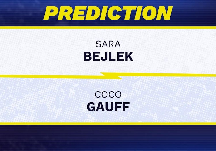 Sara Bejlek vs Coco Gauff Tennis Prediction.