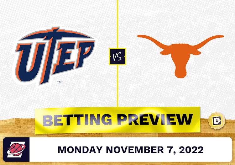 UTEP vs. Texas CBB Prediction and Odds - Nov 7, 2022