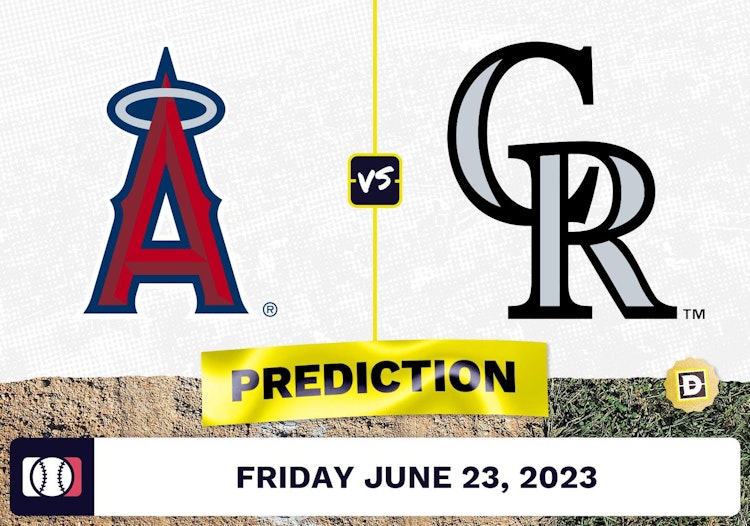 Angels vs. Rockies Prediction for MLB Friday [6/23/2023]