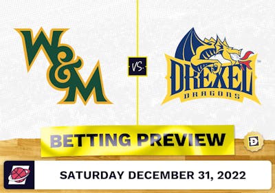 William & Mary vs. Drexel CBB Prediction and Odds - Dec 31, 2022
