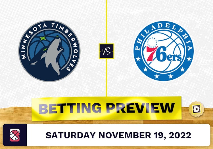 Timberwolves vs. 76ers Prediction and Odds - Nov 19, 2022