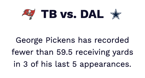 George Pickens Week 5 prop bet.