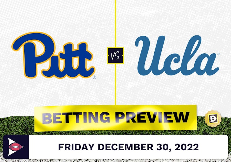 Pittsburgh vs. UCLA CFB Prediction and Odds - Dec 30, 2022