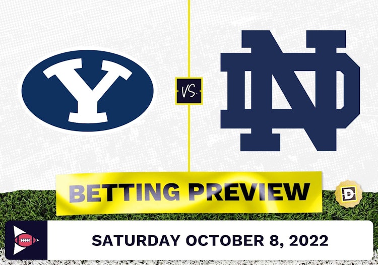 Brigham Young vs. Notre Dame CFB Prediction and Odds - Oct 8, 2022