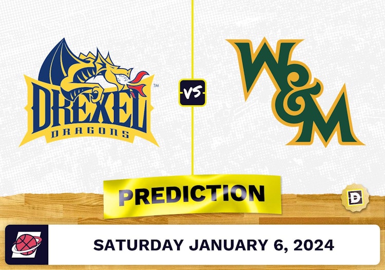 Drexel vs. William & Mary Prediction, Odds, College Basketball Picks  [1/6/2024]