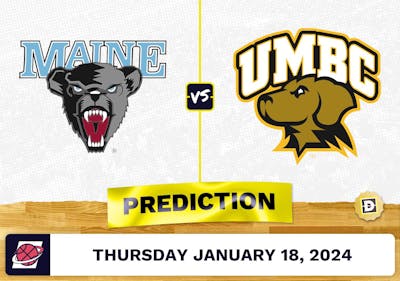 Maine vs. UMBC Prediction, Odds, College Basketball Picks [1/18/2024]