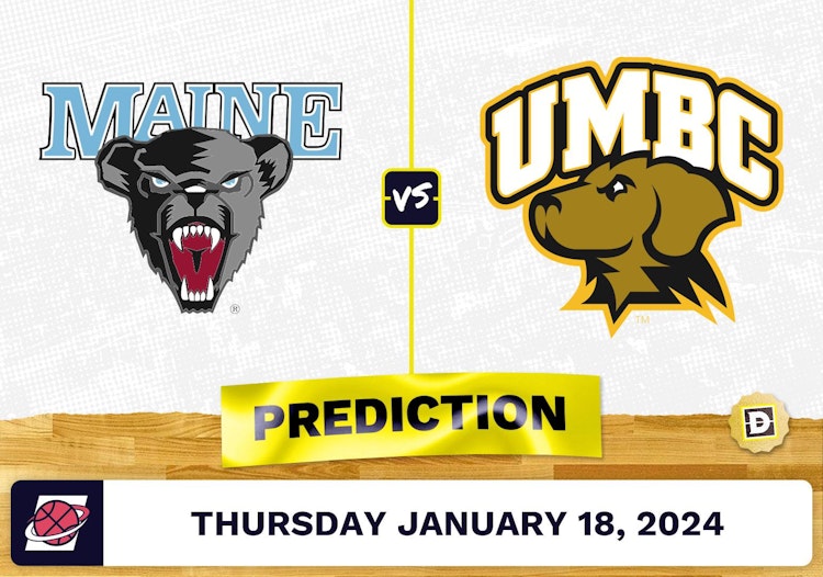 Maine vs. UMBC Prediction, Odds, College Basketball Picks [1/18/2024]