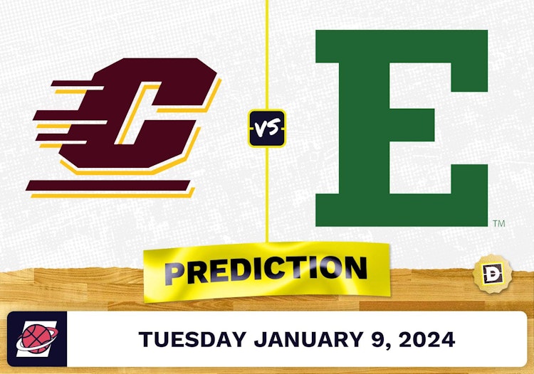 Central Michigan vs. Eastern Michigan Prediction, Odds, College Basketball Picks  [1/9/2024]
