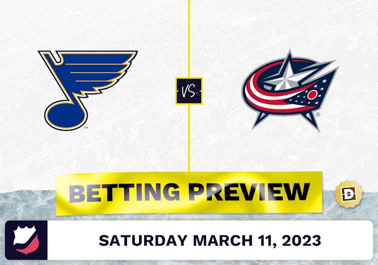 Blues vs. Blue Jackets Prediction and Odds - Mar 11, 2023