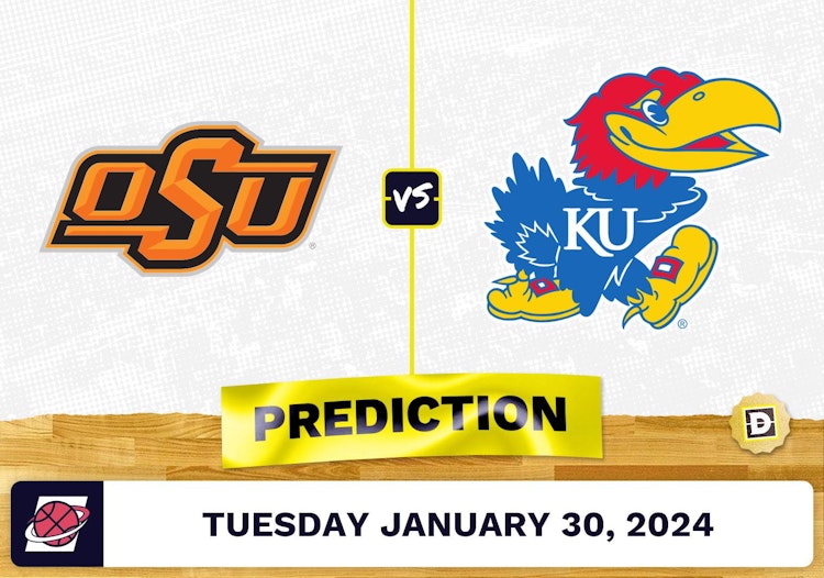 Oklahoma State vs. Kansas Prediction, Odds, College Basketball Picks [1/30/2024]