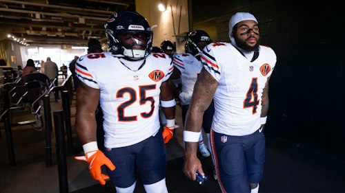 Hitting the legs: Bears running backs to fire against the Eagles