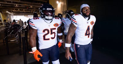 Hitting the legs: Bears running backs to fire against the Eagles