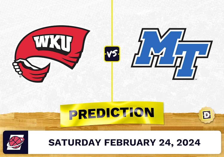 Western Kentucky vs. Middle Tennessee Prediction, Odds, College Basketball Picks [2/24/2024]