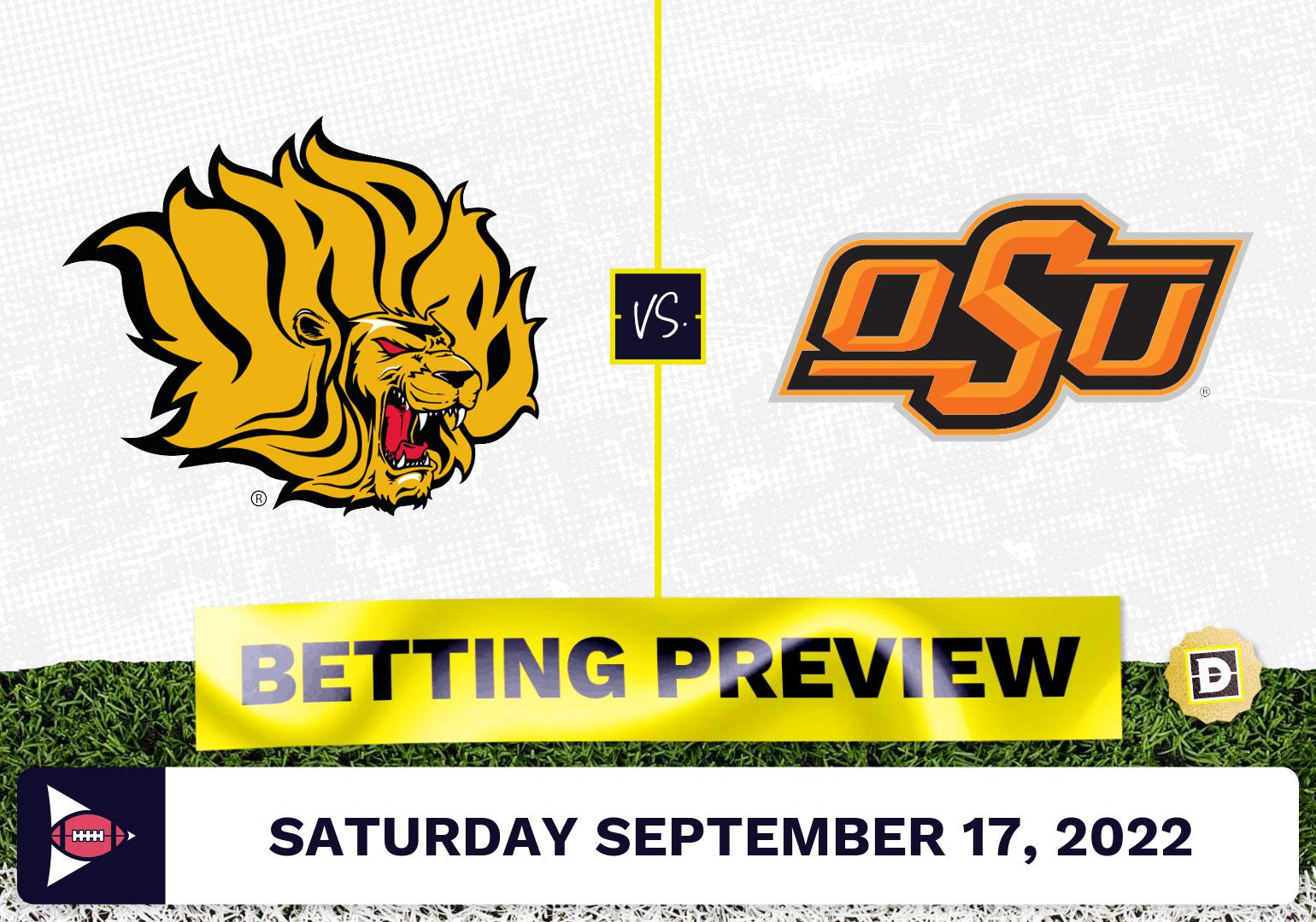Arkansas-Pine Bluff vs. Oklahoma State CFB Prediction and Odds - Sep 17, 2022
