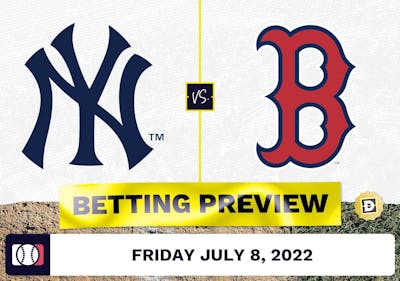 Yankees vs. Red Sox Prediction and Odds - Jul 8, 2022