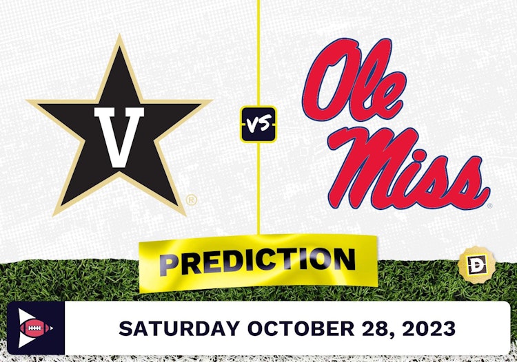 Vanderbilt vs. Mississippi CFB Prediction and Odds - October 28, 2023