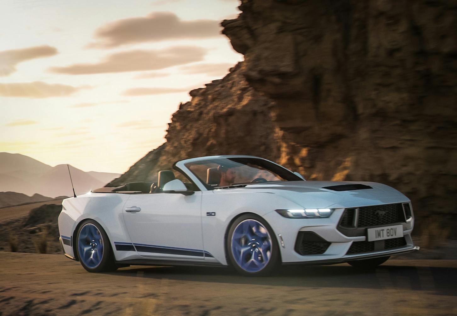 Ein Ford Mustang Fastback.