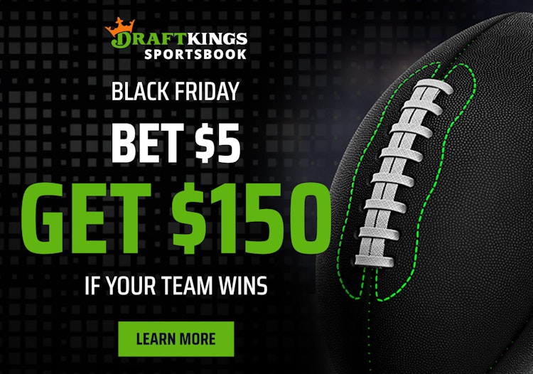 DraftKings Black Friday Promo Code Where New Users Can Get An Instant $150 Bonus