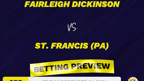Fairleigh Dickinson vs. St. Francis (PA) CBB Predictions and Odds - Dec 31, 2021