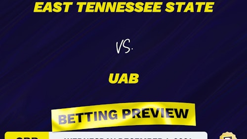 East Tennessee State vs. UAB CBB Predictions and Odds - Dec 1, 2021