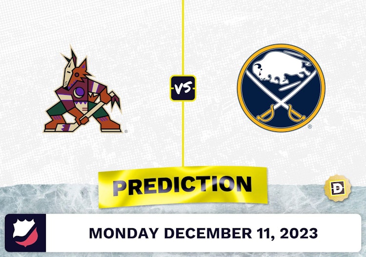 Arizona Coyotes vs. Buffalo Sabres: Prediction, Odds, Picks for NHL Monday [12/11/2023]