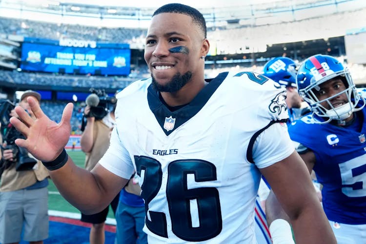 Saquon Barkley, Eagles, NFL betting picks