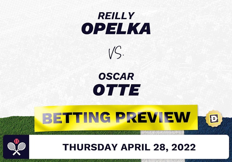 Reilly Opelka vs. Oscar Otte Predictions - Apr 28, 2022