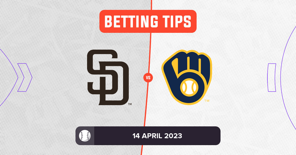 Padres vs Brewers Prediction and MLB Betting Tips  14 April 2023  Stats  Insider