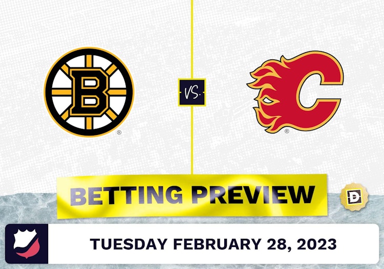 Bruins vs. Flames Prediction and Odds - Feb 28, 2023