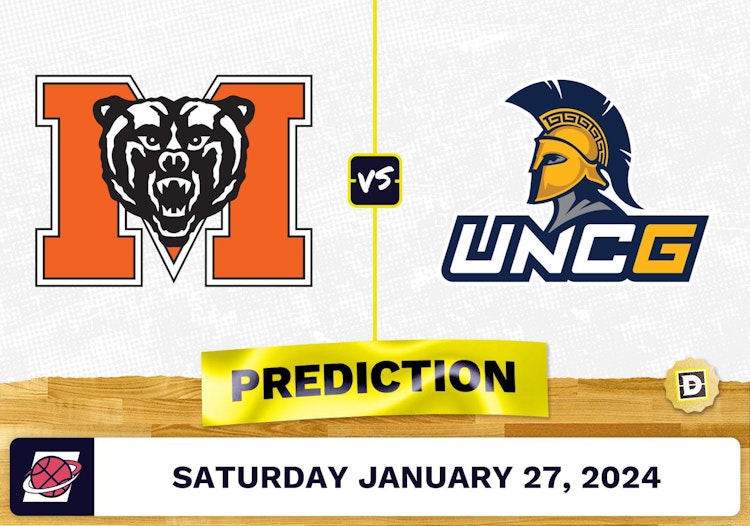 Mercer vs. UNC Greensboro Prediction, Odds, College Basketball Picks [1/27/2024]