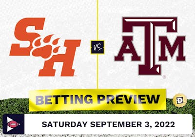 Sam Houston State vs. Texas A&M CFB Prediction and Odds - Sep 3, 2022