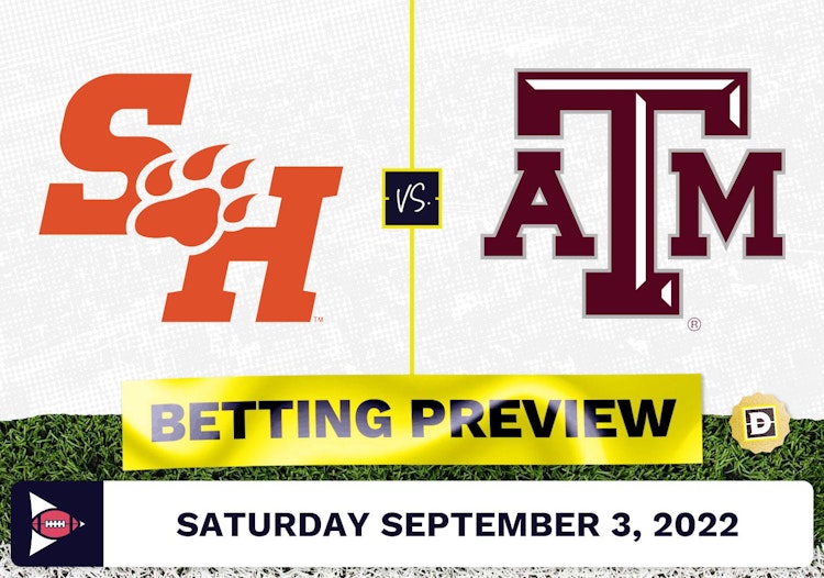 Sam Houston State vs. Texas A&M CFB Prediction and Odds - Sep 3, 2022