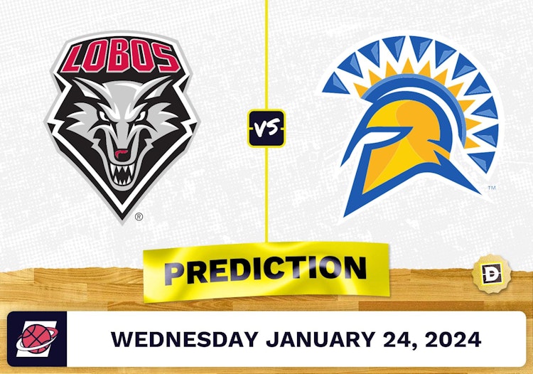 New Mexico vs. San Jose State Prediction, Odds, College Basketball Picks [1/24/2024]