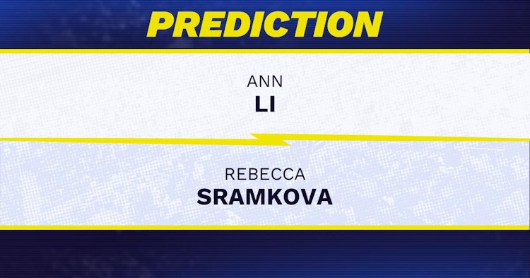 Ann Li vs Rebecca Sramkova Tennis Prediction.