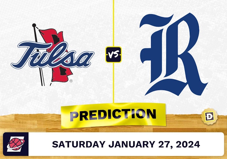 Tulsa vs. Rice Prediction, Odds, College Basketball Picks [1/27/2024]