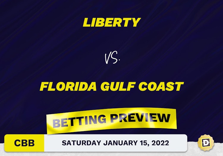 Liberty vs. Florida Gulf Coast CBB Predictions and Odds - Jan 15, 2022