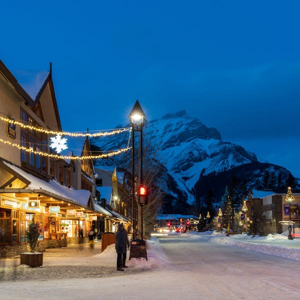 Winter Lights in Banff's main gallery image