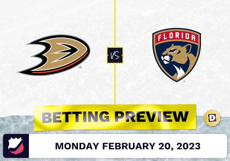 Ducks vs. Panthers Prediction and Odds - Feb 20, 2023