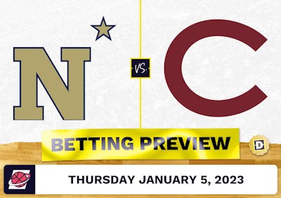 Navy vs. Colgate CBB Prediction and Odds - Jan 5, 2023