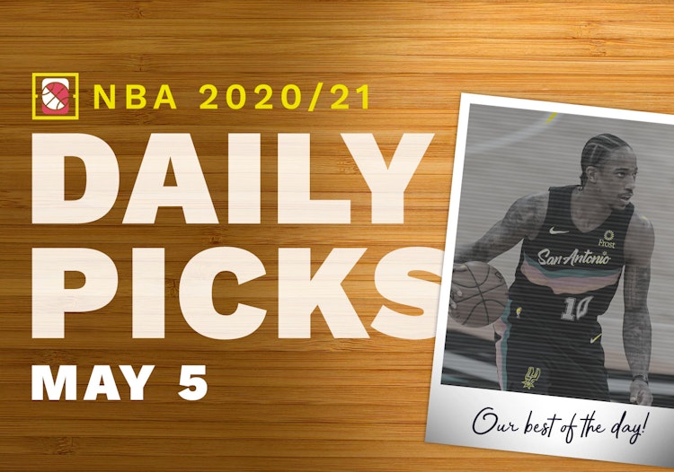 Best NBA Betting Picks and Parlays: Wednesday May 5, 2021