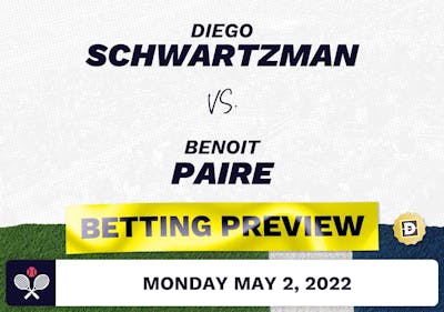 Diego Schwartzman vs. Benoit Paire Predictions - May 2, 2022