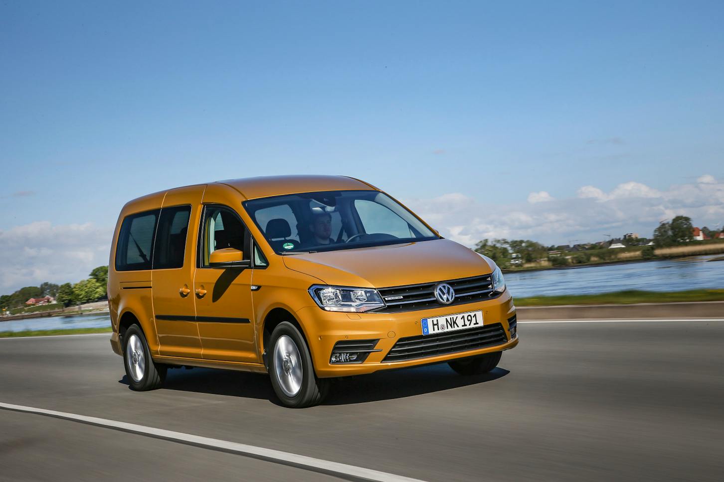 Ein VW Caddy Cargo.
