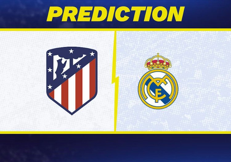 Atletico Madrid takes on Real Madrid in La Liga action.