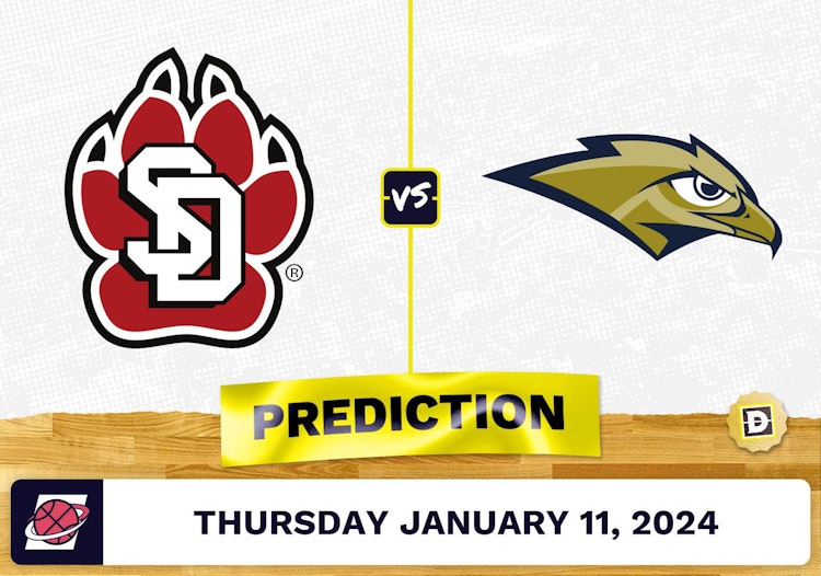 South Dakota vs. Oral Roberts Prediction, Odds, College Basketball Picks  [1/11/2024]