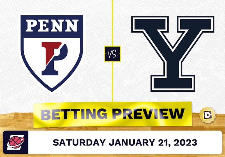 Pennsylvania vs. Yale CBB Prediction and Odds - Jan 21, 2023