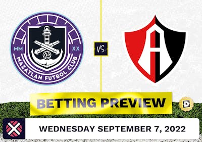 Mazatlan vs. Atlas Prediction and Odds - Sep 7, 2022