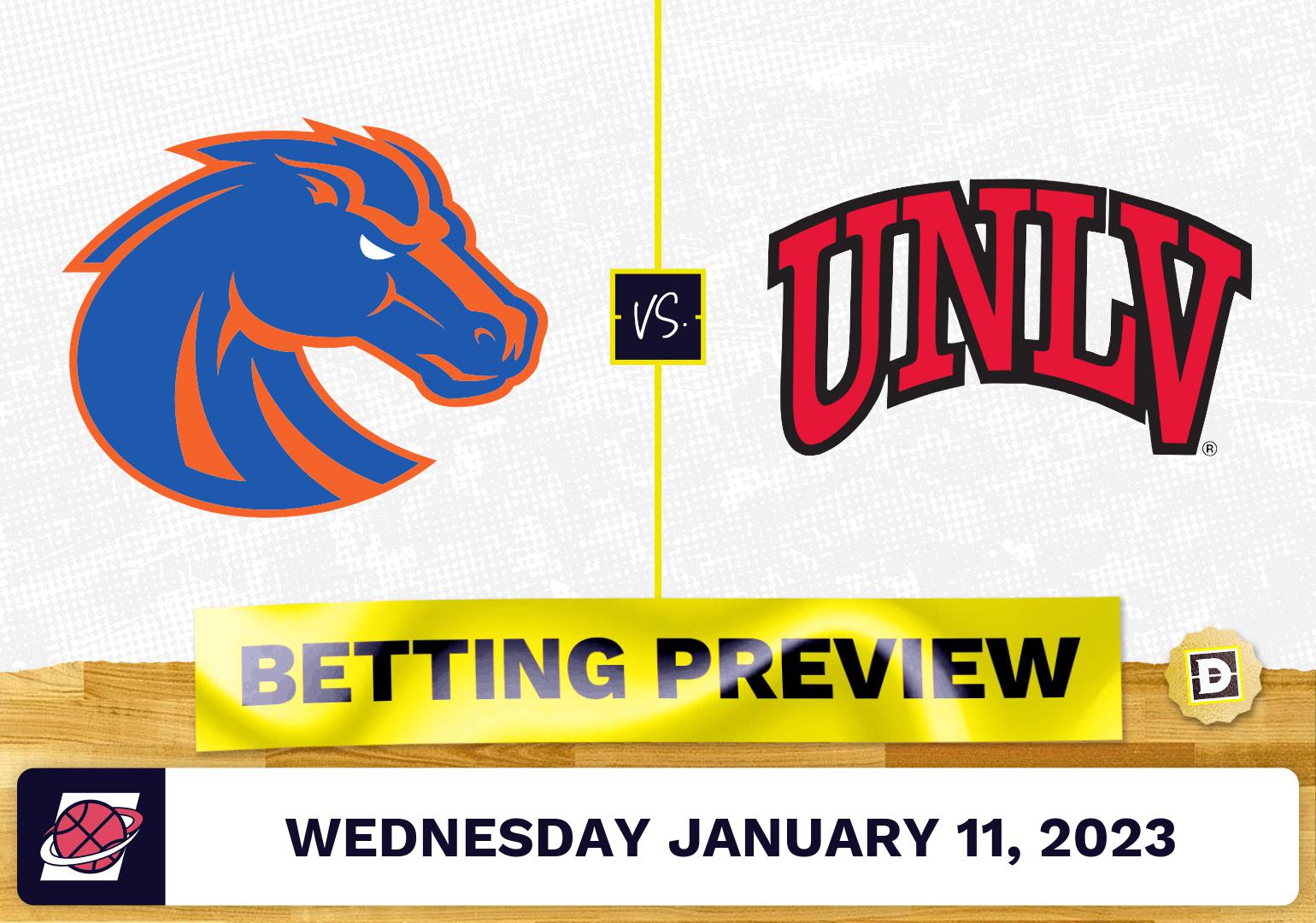 Boise State Vs. UNLV CBB Prediction And Odds - Jan 11, 2023